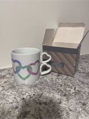 Avon Vintage “Love Is” Heart Mug with Box